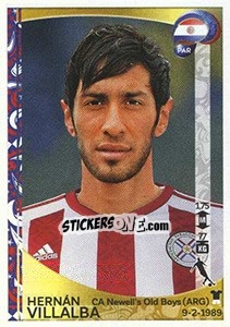 Sticker Hernán Villalba - Copa América Centenario. USA 2016 n. 99 - Panini