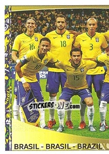 Sticker Brasil Team - Copa América Centenario. USA 2016 - Panini