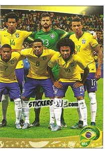Sticker Brasil Team - Copa América Centenario. USA 2016 - Panini