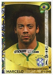 Sticker Marcelo - Copa América Centenario. USA 2016 - Panini