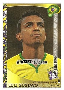 Figurina Luiz Gustavo - Copa América Centenario. USA 2016 - Panini