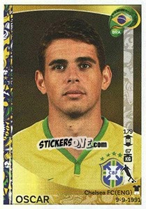 Sticker Oscar Romero - Copa América Centenario. USA 2016 n. 127 - Panini