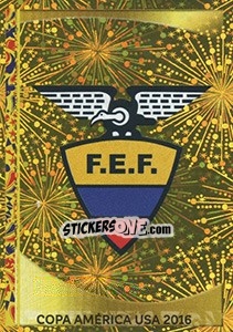 Sticker Emblema Ecuador - Copa América Centenario. USA 2016 n. 134 - Panini
