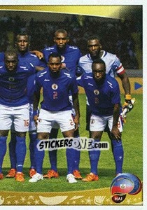Cromo Haiti Team - Copa América Centenario. USA 2016 n. 160 - Panini