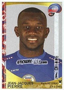 Sticker Jean-Jacques Pierre - Copa América Centenario. USA 2016 n. 163 - Panini