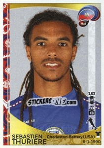 Sticker Sébastien Thurière - Copa América Centenario. USA 2016 n. 172 - Panini