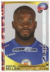 Sticker Pascal Millien - Copa América Centenario. USA 2016 - Panini