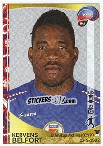 Sticker Kervens Belfort - Copa América Centenario. USA 2016 n. 178 - Panini