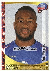 Sticker Duckens Nazon - Copa América Centenario. USA 2016 n. 179 - Panini
