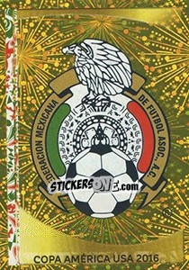 Sticker Emblema Mexico - Copa América Centenario. USA 2016 n. 206 - Panini