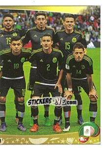 Sticker Mexico Team - Copa América Centenario. USA 2016 n. 208 - Panini