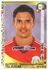 Sticker Alfredo Talavera - Copa América Centenario. USA 2016 n. 210 - Panini