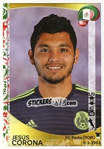 Sticker Jesús Corona - Copa América Centenario. USA 2016 n. 220 - Panini