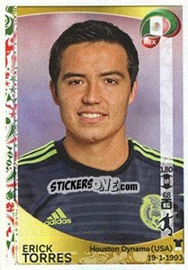 Sticker Erick Torres - Copa América Centenario. USA 2016 n. 226 - Panini