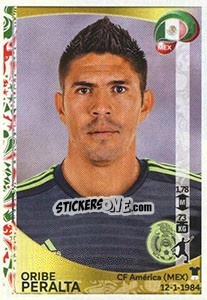 Sticker Oribe Peralta - Copa América Centenario. USA 2016 - Panini