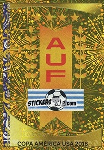 Sticker Emblema Uruguay - Copa América Centenario. USA 2016 - Panini