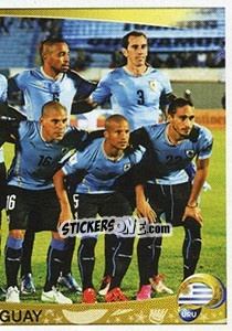 Sticker Uruguay Team - Copa América Centenario. USA 2016 n. 232 - Panini