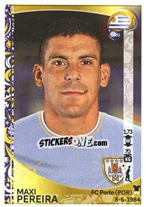 Sticker Maxi Pereira - Copa América Centenario. USA 2016 - Panini