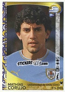 Sticker Mathías Corujo - Copa América Centenario. USA 2016 n. 239 - Panini