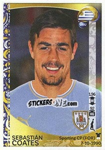 Sticker Sebastián Coates - Copa América Centenario. USA 2016 n. 240 - Panini