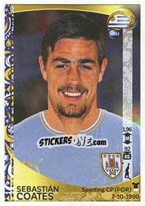 Sticker Sebastián Coates - Copa América Centenario. USA 2016 - Panini