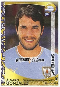 Sticker Álvaro González - Copa América Centenario. USA 2016 n. 243 - Panini