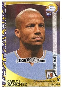 Sticker Carlos Sánchez - Copa América Centenario. USA 2016 n. 245 - Panini