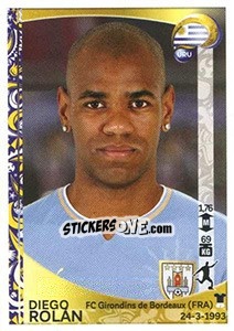 Cromo Diego Rolán - Copa América Centenario. USA 2016 - Panini