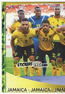 Sticker Jamaica Team