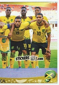 Sticker Jamaica Team - Copa América Centenario. USA 2016 n. 256 - Panini