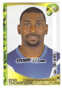 Sticker Ryan Thompson - Copa América Centenario. USA 2016 n. 258 - Panini