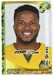 Sticker Jermaine Taylor - Copa América Centenario. USA 2016 n. 263 - Panini