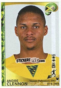 Sticker Andre Clennon - Copa América Centenario. USA 2016 n. 273 - Panini
