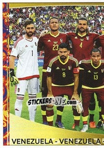 Cromo Venezuela Team - Copa América Centenario. USA 2016 - Panini