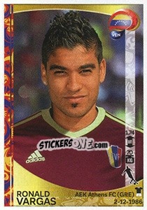 Sticker Ronald Vargas - Copa América Centenario. USA 2016 n. 293 - Panini