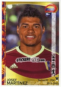 Cromo Josef Martínez - Copa América Centenario. USA 2016 - Panini