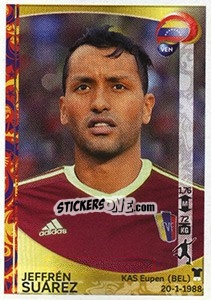 Sticker Jeffrén Suárez - Copa América Centenario. USA 2016 - Panini
