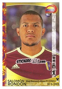 Sticker Salomón Rondón - Copa América Centenario. USA 2016 n. 301 - Panini