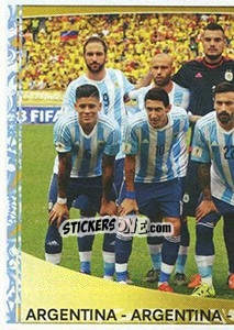 Cromo Argentina Team - Copa América Centenario. USA 2016 - Panini