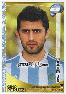 Sticker Gino Peruzzi - Copa América Centenario. USA 2016 n. 310 - Panini