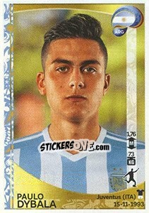 Sticker Paulo Dybala - Copa América Centenario. USA 2016 n. 323 - Panini
