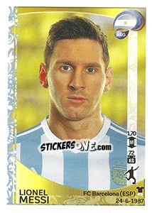 Sticker Lionel Messi - Copa América Centenario. USA 2016 n. 325 - Panini