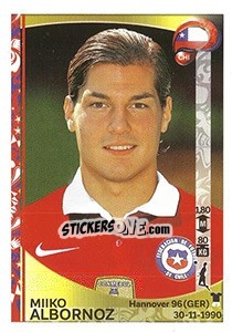 Sticker Miiko Albornoz - Copa América Centenario. USA 2016 n. 334 - Panini
