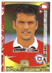 Sticker Mark González - Copa América Centenario. USA 2016 n. 337 - Panini