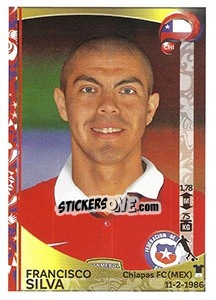 Sticker Francisco Silva - Copa América Centenario. USA 2016 n. 340 - Panini