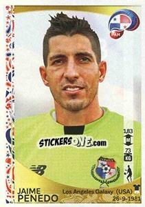 Sticker Jaime Penedo - Copa América Centenario. USA 2016 n. 353 - Panini