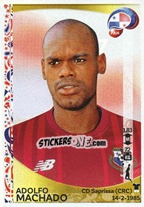 Sticker Adolfo Machado - Copa América Centenario. USA 2016 n. 357 - Panini