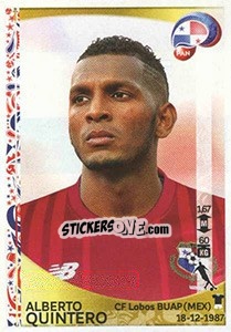 Sticker Alberto Quintero - Copa América Centenario. USA 2016 n. 365 - Panini