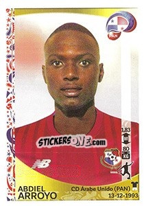 Sticker Abdiel Arroyo - Copa América Centenario. USA 2016 n. 371 - Panini