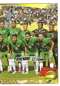 Figurina Bolivia Team - Copa América Centenario. USA 2016 - Panini